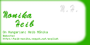 monika heib business card